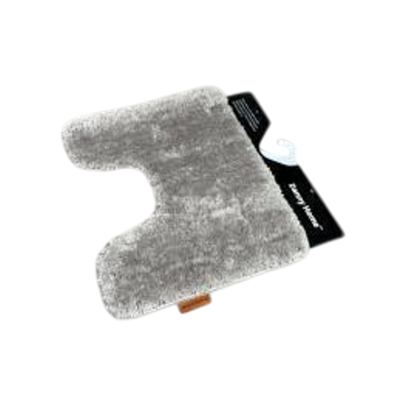 Danny Home Polyester U Shaped Toilet Mat 40X50Cm-Grey