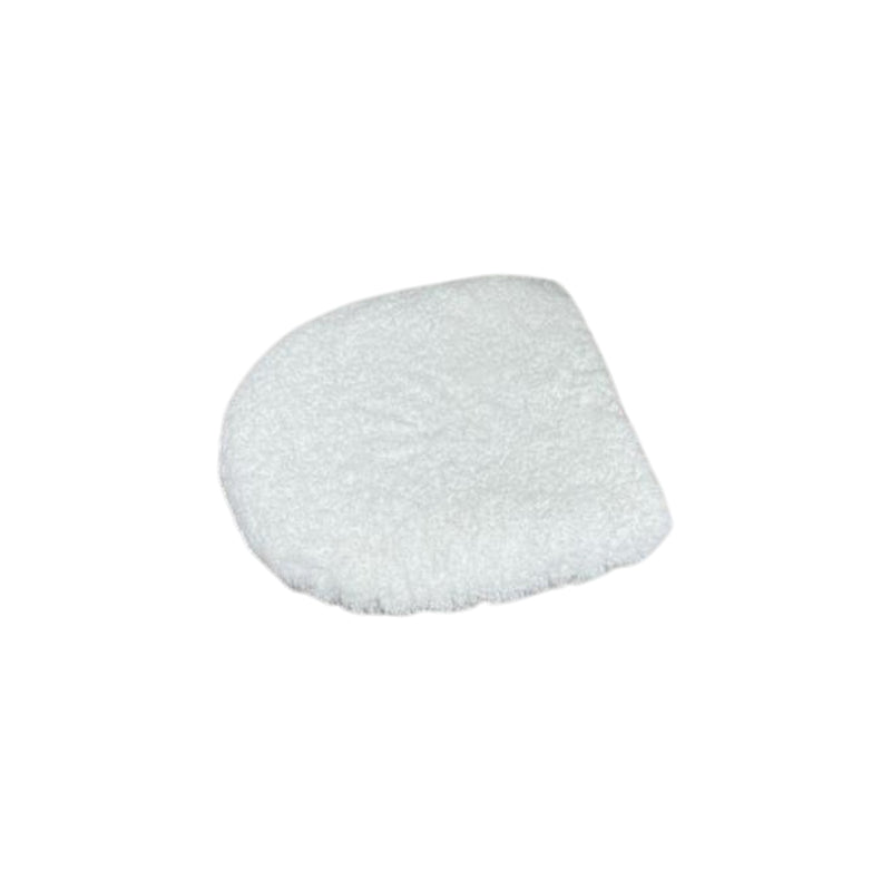 Danny Home Polyester Toilet Lid Cover 47X50Cm-White