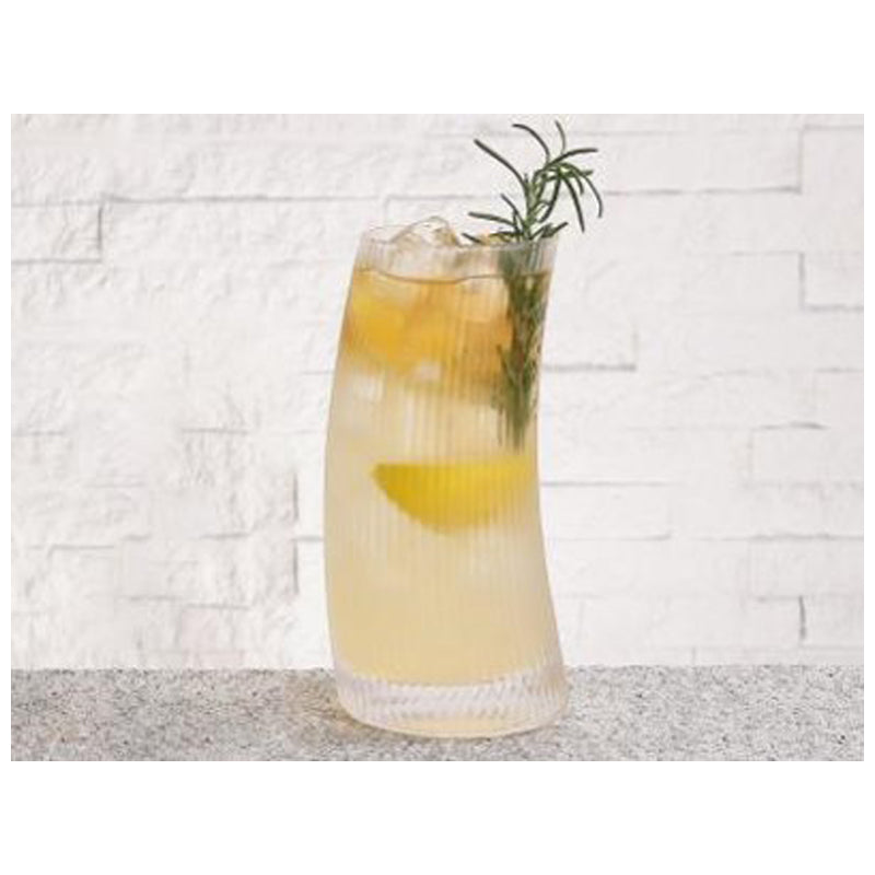 Danny Home Glass Cup 4Pcs/Color Box Unit:Set 6.5*7.8*15.5Cm 500Ml 296G-Clear