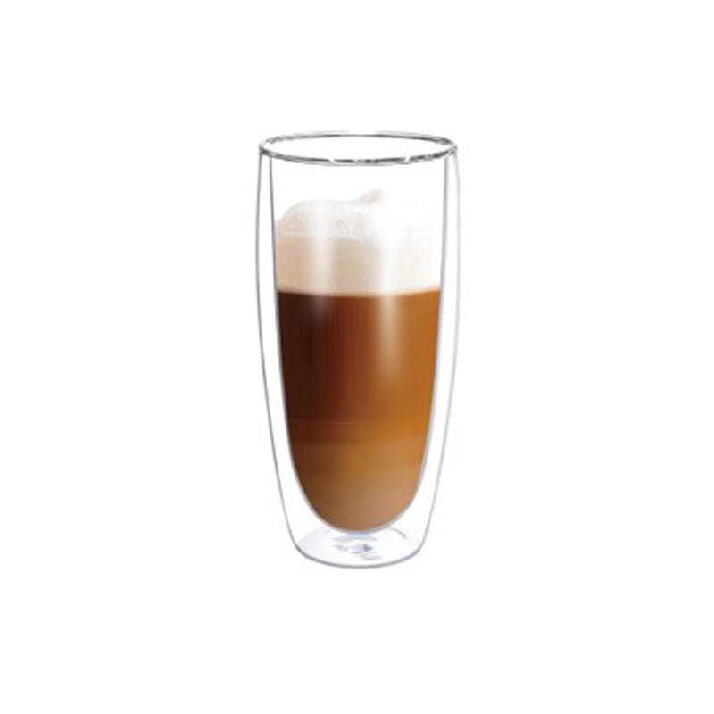 Danny Home Double-Walled Cup 400Ml 2Pcs/Box Unit:Box Hapless 8.5*14.5Cm-Clear