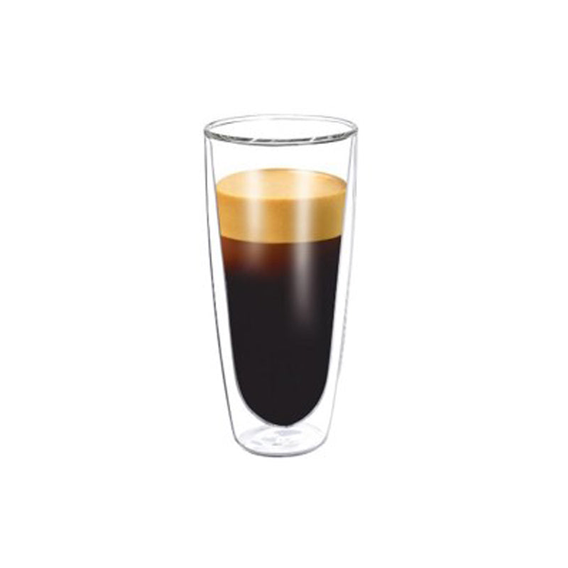 Danny Home Double-Walled Cup 400Ml 2Pcs/Box Unit:Box Hapless 8.5*14Cm-Clear