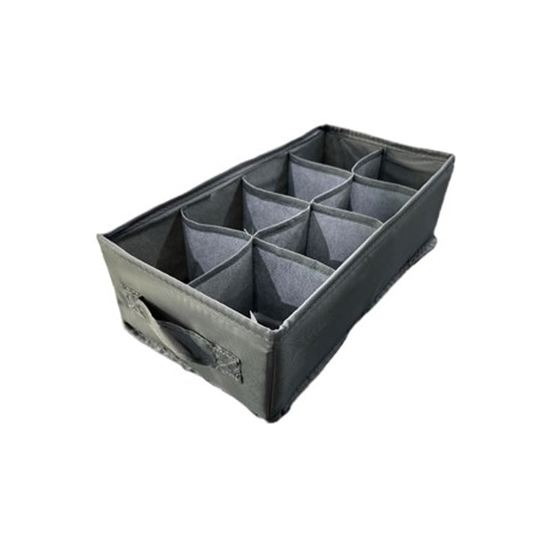Storage Box 32*16*10Cm 130D Oxford Cloth& Non-Woven Fabric&Pp-Grey