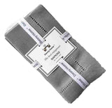 Danny Home 4 Piece Polyester Dining Napkin Set-45X45Cm-Light Grey