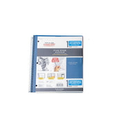 Five Star Customizable Spiral Notebooks (1-Subject, College Ruled) Blue