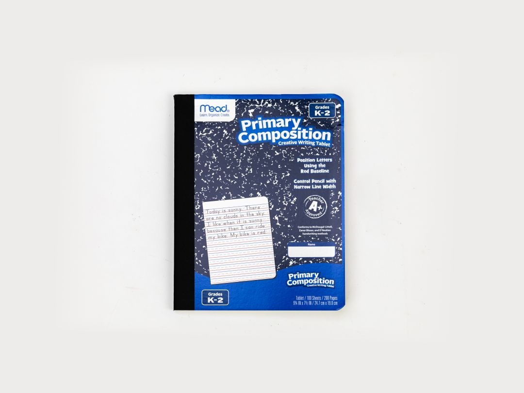 Mead Primary Composition Creative Writing Tablet-Blue