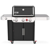 Weber Genesis Sp-E-335 3-Burner Lp Gas Grill, With Sear Zone & Side Burner-Black