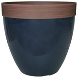 Southern Patio Hdr Hornsby Plant Pot, 15 Inch-Navy