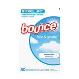 80ct Fragrance free dryer sheet