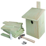 Childrens Birdhouse Kit - Mint Green