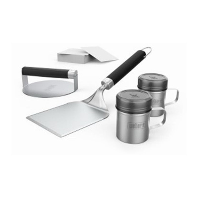 Weber Weber Smash Burger Set - Silver