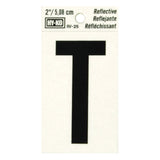 Reflective Black Letter - T
