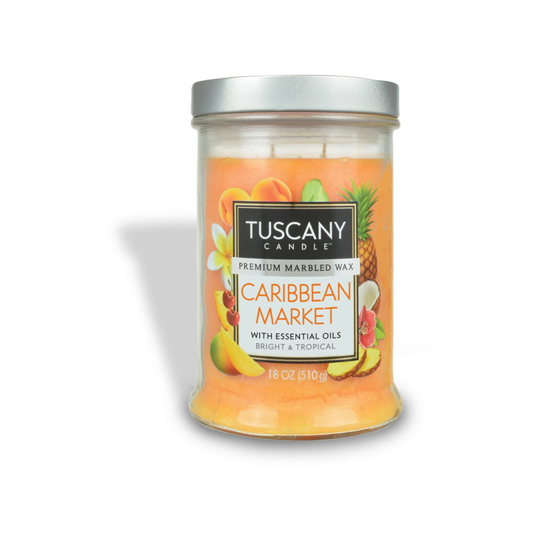 Tuscany Candle Empire Candle Caribbean Market 18Oz - Orange