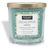 Tuscany Candle Empire Eucalyptus Mint 397 Gram -Green