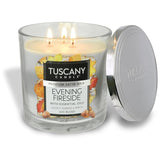 Tuscany Candle Empire Evening Fireside 397 Gram -Blue