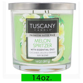 Tuscany Candle Empire Melon Spritzer 397 Gram -Green