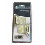 Liberty Hardware 0.375 Inch Self Closer, 2 Pack, Brass -Gold