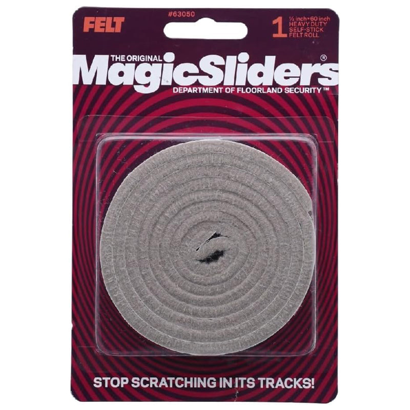 Magic Sliders Oat Hd Felt Pad 1/2X60 - Grey