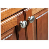 Liberty Sn Contempo Cab Knob 1-1/2" - Silver