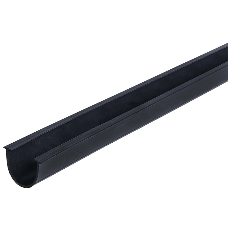 M-D Building Garage Door Vinyl Insert 9Ft -Black