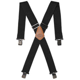 Black Suspenders W/ 5 cm Web Straps