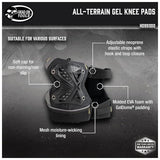 Dead On Tools All Terrain Knee Pad-Gel-Black & Gray