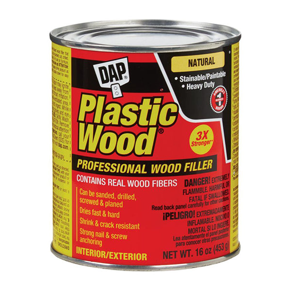 Plastic wood filler
