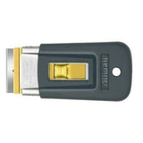 Allway Glass Scraper With 5 Blades 3-3/4"X3/4" - Black