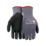 Maxiflex Knit Coated Gloves Large-Black&Grey