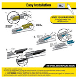 Rain-X Latitud Wiper Blade 16"-Black