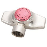 Landscapers Select Circle Spot Sprinkler-Silver & Pink