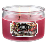 Candle with Fragrance - Black Cherries