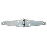 4" Heavy-Duty Zinc Strap Hinge-Silver