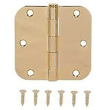 Prosource Door Hinge Rd 3.5X3.5"-Gold