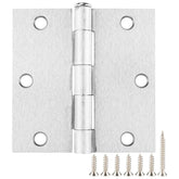 Prosource Door Hinge Squr 3.5X3.5"-Satin Nickel