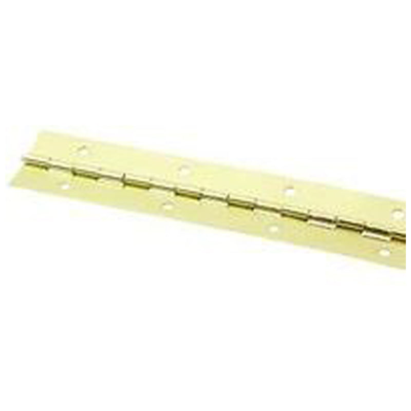 Prosource Continuous Hinge 1-1/2X48"-Bright Brass
