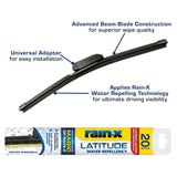 Rain-X Latitud Wiper Blade 20".-Black