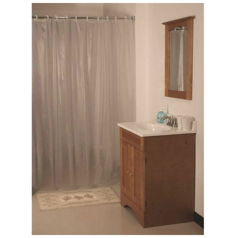 Clean Healthy Living Hd Shower Curtain 70X72"-Frost