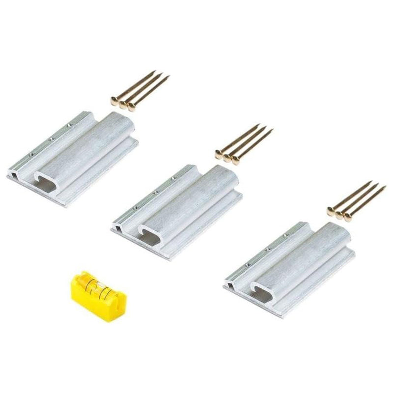 Hangman Alum Reusable Hanging Kit 30Lb-Silver & Gold & Yellow
