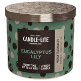 Candle Lite Candle Edes 14Oz Eucalyptus Lily - Multicolor