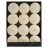 Candle Light Candle EDES VOT 12Hr Crmyvanswirl-Off-White