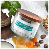 Candle Esel 14.75Oz Salt Grape Fruite & Pom - White