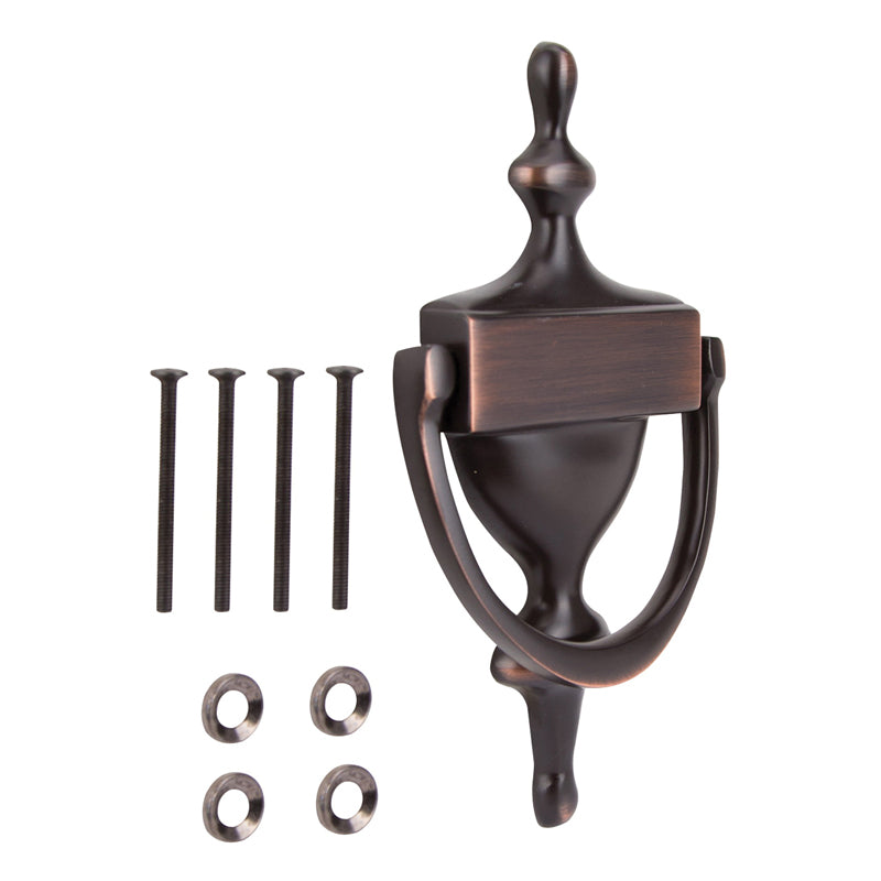 Qcaa Door Knocker 3-7/8"-Satin Nickel