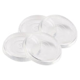4 Pcs Caster Cups, Clear