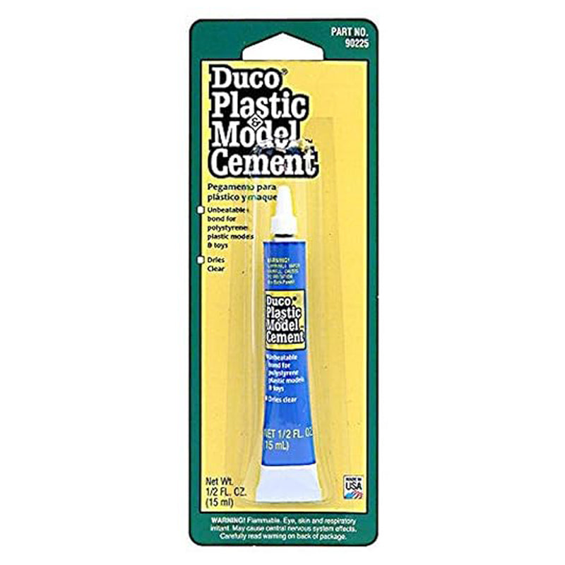 Defcon Adhesive Duco Plastic Model Cement 0.5Oz-Blue