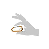Carabiner Keychain 2-3/4-Gold