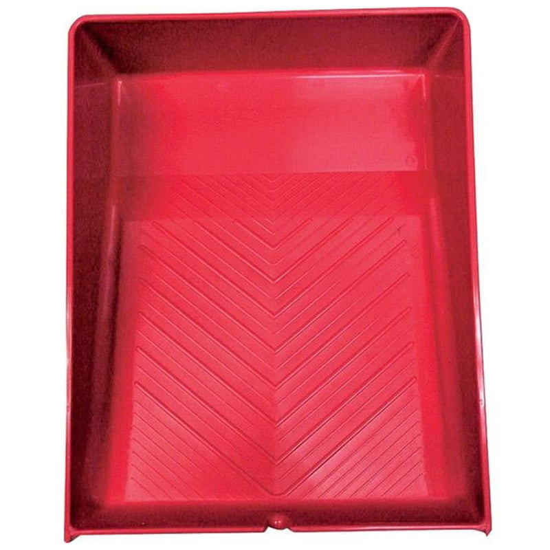 Deepwell Plstc Paint Roller Tray 2Qt 9" - Red