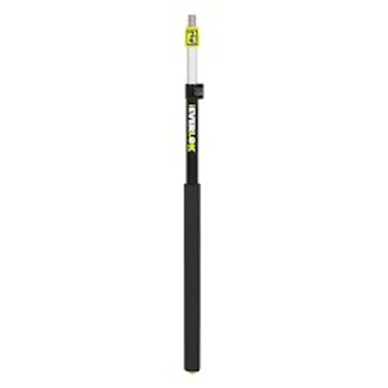 Ever Lock Adj Lightweight Extension Pole 6-18Ft Everlock - Black