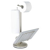 Toilet Caddy - Satin nickel