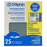 Blue Dolphin Anti Clogging 9X11 Sheets 25Pk-Blue