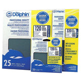 Blue Dolphin Anti Clogging 4-3/16X11 Sheets 25Pk-Blue & Gray